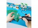 Werkmat siliconen 35cm x 25cm x 5mm magnetisch blauw
